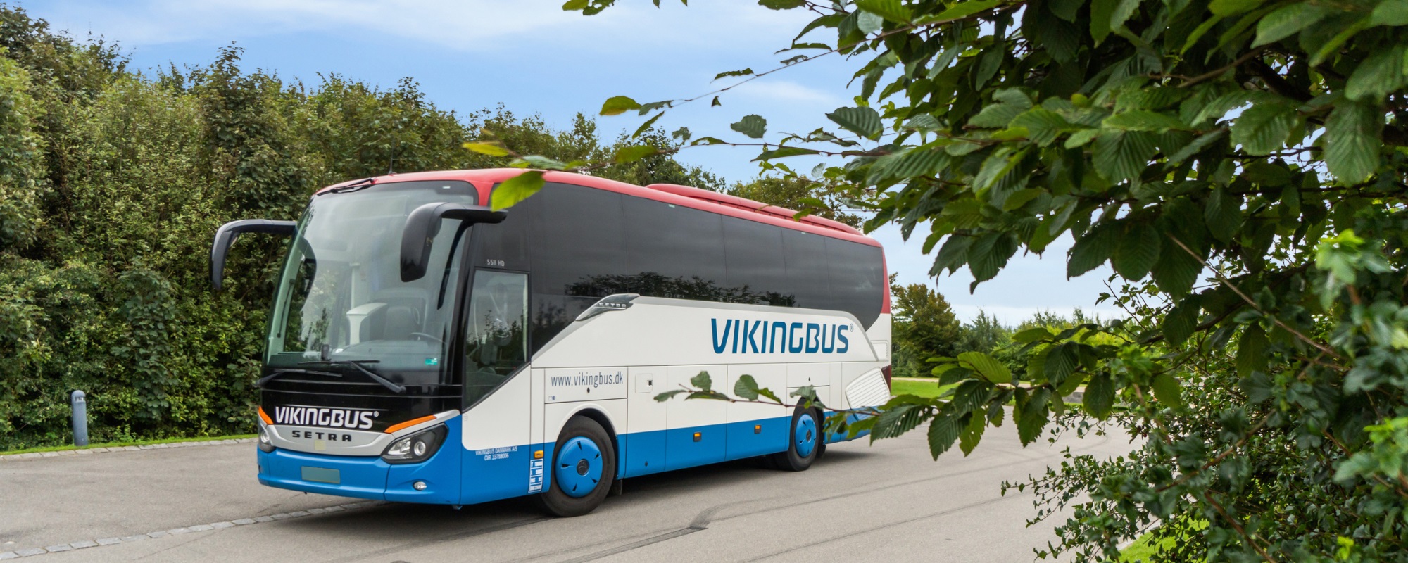 Bustransport til skfierie i Sverige